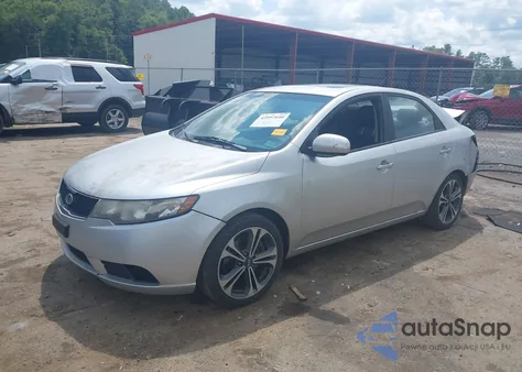 2010 Kia Forte Sx из США, поврежденный, VIN KNAFW4A34A5055528